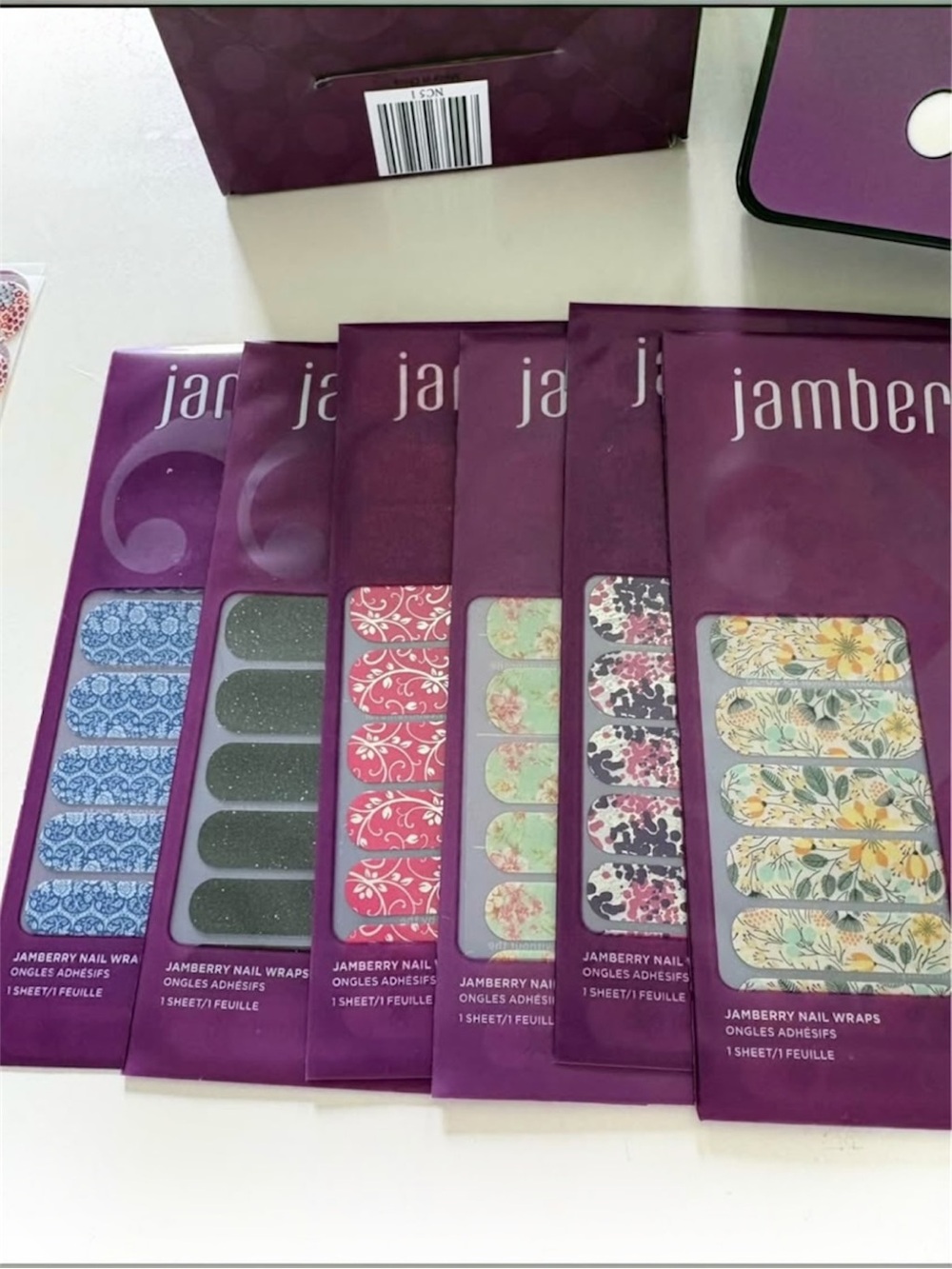Jamberry Nails - Huge Lot - Includes Heaters and Wraps - Picture 5 of 7